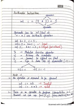 C Programming Handwritten Notes | PDF