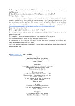 Músicas e Reflexões sobre a Vida | PDF | Amor | Tempo