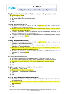 EXAMEN 
Código: F.ACA.16 
Versión: 000 
Página: 4 de 14 
 
F.ACA.16 Examen. Versión 000. Actualizó e Implementó: Coordinado