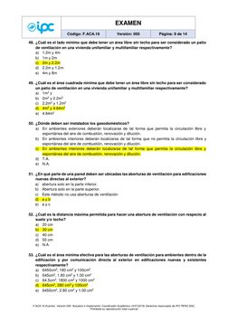 EXAMEN 
Código: F.ACA.16 
Versión: 000 
Página: 9 de 14 
 
F.ACA.16 Examen. Versión 000. Actualizó e Implementó: Coordinado