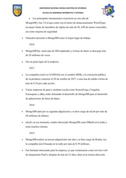 UNIVERSDAD NACIONAL MICAELA BASTIDAS DE APURIMAC
ESCUELA DE INGENIERIA INFORMATICA Y SISTEMAS
 

Los principales lanzamien