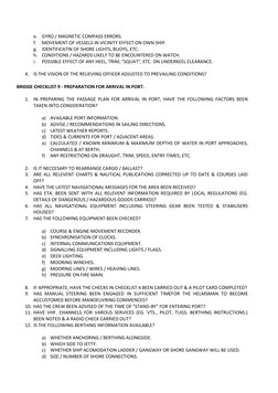 Bridge Procedures Guide.pdf Bridge Procedures Guide Checklists | PDF | Navigation | Transport
