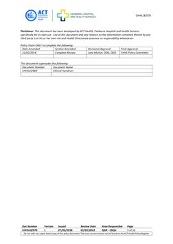 ISBAR Clinical Handover Guidelines | PDF | Patient | Health Care