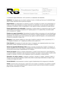 Procedimiento Específico
Revisión 01
Código: PTS-001-RC
Fecha:22/11/2022
Mantención Equipos Copec.
Página 6 de 43
A continuac