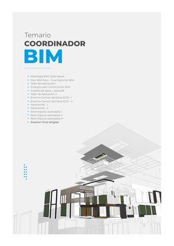 Brochure - Coordinador BIM | PDF | Autodesk Revit | Ingeniero civil