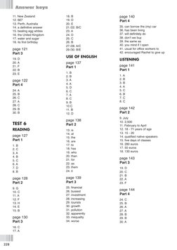 228
Answer keys
11. New Zealand
12. 667
13. Perth, Australia
14. a definitive answer
15. beating egg whites
16. the United Ki