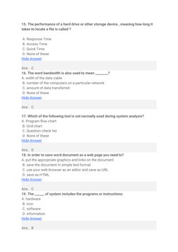 Basic Computer Q&A for Beginners | PDF | Computer Network | Internet
