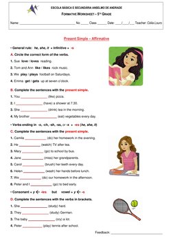 ESCOLA BÁSICA E SECUNDÁRIA ANSELMO DE ANDRADE 
FORMATIVE WORKSHEET – 5TH GRADE 
 
Name: _______________________________
