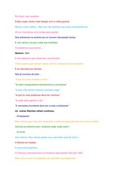 Por favor, sem quadros.
Então voçes vieram hoje festejar com a velha-guarda. 
Mesmo muito velhas…Mas nós não estamos aqui par