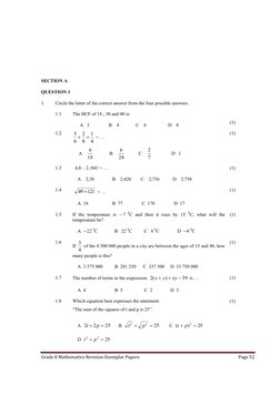 Year 8 Maths Revision Papers | PDF | Mathematics