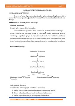 Research Methodology Overview | PDF | Sampling (Statistics) | Experiment