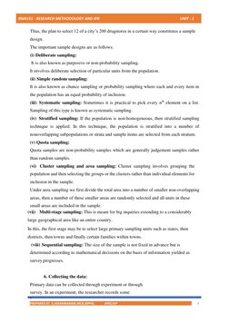 Research Methodology Overview | PDF | Sampling (Statistics) | Experiment