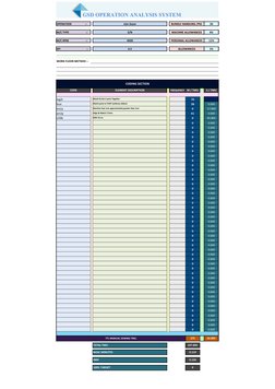 GSD OPERATION ANALYSIS SYSTEM
OPERATION                    :-
Join Seam
BUNDLE HANDLING /PSC
20
M/C TYPE