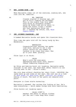 Example Locked Script Miraculous Ladybug Season 5 Episode 14 Derision Script | PDF