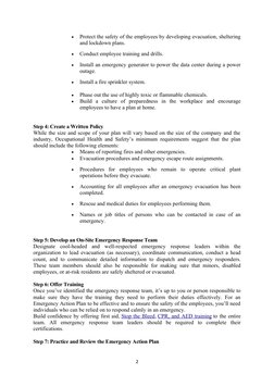 Effective Emergency Response Plan Guide | PDF | Emergency Management ...