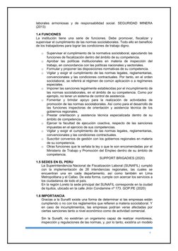 Misión y Funciones de SUNAFIL en Perú | PDF | Ministerio (Departamento ...