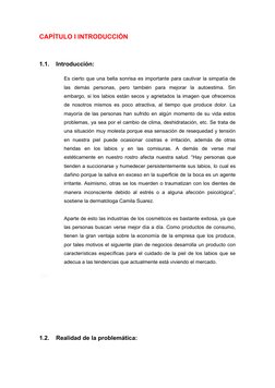 CAPÍTULO I INTRODUCCIÓN
1.1.
Introducción:
Es cierto que una bella sonrisa es importante para cautivar la simpatía de
las  de