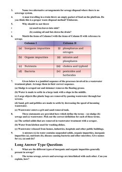 Wastewater Management for Class 7 | PDF | Sewage Treatment | Water ...