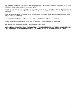 Los grandes  propósitos  nos  llevan  a grandes  batallas,  las  grandes batallas  terminan  en grandes
victorias, y las gran