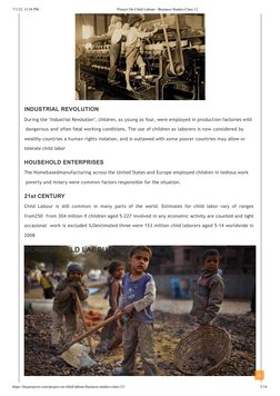 7/1/22, 11:54 PM
Project On Child Labour - Business Studies Class 12
INDUSTRIAL REVOLUTION
During the ‘Industrial Revolution’