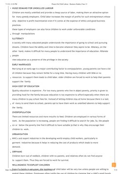 7/1/22, 11:54 PM
Project On Child Labour - Business Studies Class 12
HUGE DEMAND FOR UNSKILLED LABOUR
Children are mostly uns