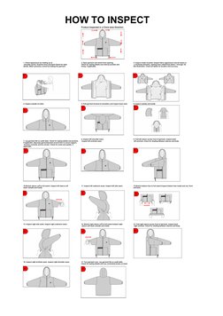 Inspect Padding Jacket Clockwise Garment Inspection Guide | PDF | Seam (Sewing) | Softlines ...