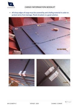 Steel Cargo Handling Guidelines | PDF | Cargo | Ships