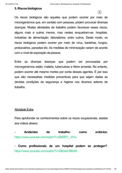 05/12/2022 21:06
Descomplica | Biossegurança, Assepsia E Esterilização
https://aulas.descomplica.com.br/pos/pos-graduacao-em-
