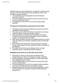 CSEC Social Studies Study Notes 1 | PDF