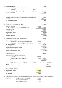 Capital Investment Analysis Overview | PDF | Depreciation | Book Value