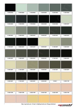 NCS Color Chart and Codes Guide | PDF