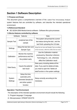 File Number/Version：CE-I03B-017/1.0
Intellectual property rights belong to Shenzhen Lifotronic technology Co.,LTD.
Page 4 of