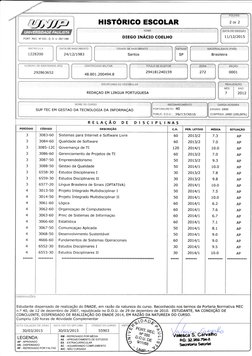 {{ t'JÍ#
PORT REC N" 550. D. O, U, O9/1 1/BB
HISTORIGO ESGOLAR
r.,,4'\à'9 4::
. '?.L,lt?|T.. 
:
DIEGO INACIO COELHO
1228200
t