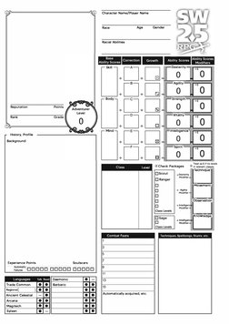 Reputation 
Rank 
History, Profile 
Background 
Experience Points 
Points 
Grade 
Daemonic 
Trade Common 
O O 
Barbaric 
1---
