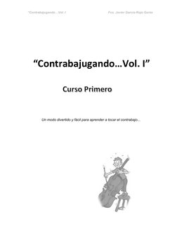 “Contrabajugando…Vol. I                                                 Fco. Javier García-Rojo Garés