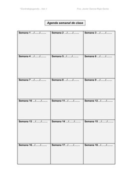 “Contrabajugando…Vol. I                                                 Fco. Javier García-Rojo Garés