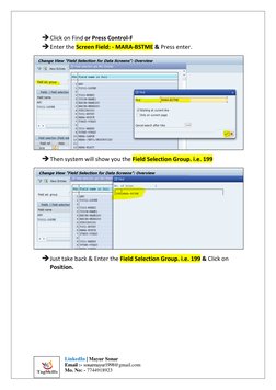 Field Selection in SAP Material Master | PDF | Linked In | Computing