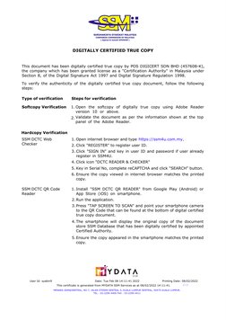 Syarikat Bintang Sembilan Registration | PDF | Smartphone | Qr Code
