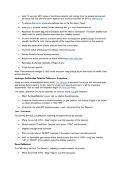 
After 10 seconds LED status of the Smoke detector will change from the steady blinking red 
to steady red and after that al
