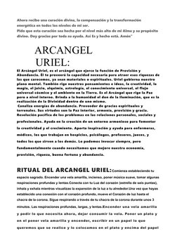 Ahora recibo una curación divina, la compensación y la transformación 
energética en todos los niveles de mi ser.
Pido que es