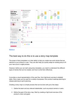 Best Story Map Templates for Agile Teams | PDF | Scrum (Software ...
