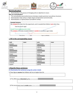 مدرسة علي بن أبي طالب للتعليم الثانويAli Bin Abi Taleb School C3
Example Sentence
We analysed the data from the experiment, a