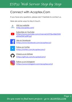 ESP32 Web Server Tutorial Guide | PDF | Hypertext Transfer Protocol ...