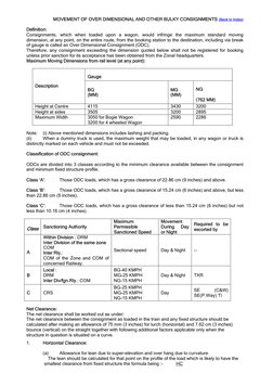 ODC Movement Guidelines in Railways | PDF | Engineering Tolerance ...