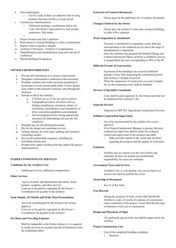 Architect Compensation Methods in SPP 210 | PDF | Architect | General ...