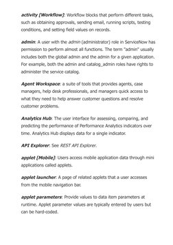 ServiceNow Developer Glossary | PDF | Dynamic Web Page ...