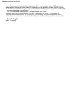 Este valioso bagaje no le ha impedido sumergirse a fondo en el clásico
estudios de caso de las ciencias soc