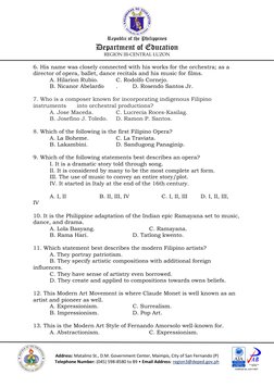 Republic of the Philippines 
Department of Education 
REGION III-CENTRAL LUZON 
 
 
 
Address: Matalino St., D.M. Gover
