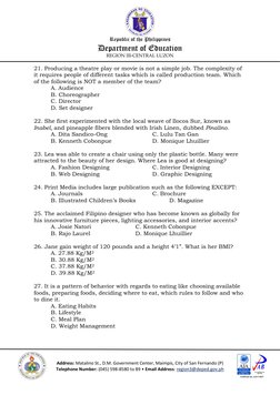 Republic of the Philippines 
Department of Education 
REGION III-CENTRAL LUZON 
 
 
 
Address: Matalino St., D.M. Gover
