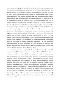 Understanding Social Order in Sociology | PDF | Émile Durkheim | Sociology